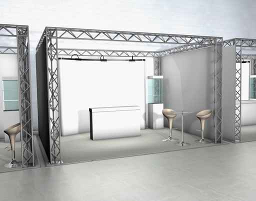 trade show counter display